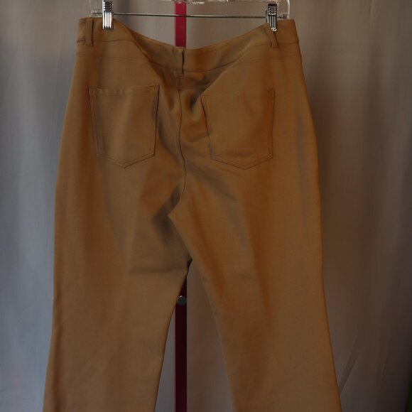 Coldwater Creek Pants - ColdWater Creek Natural Fit Tan (Camel) Slacks/Trousers Petite Size 14